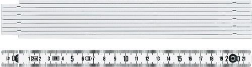 Bmi Gliedermaßstab 1042 L.2m mm/cm EG III Ku.weiß 943104200 von Bmi
