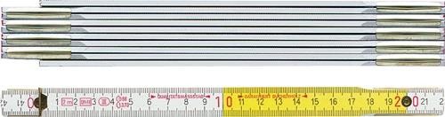 Bmi Gliedermaßstab 9802 L.2m B.16mm mm/cm EG III Buche weiß-gelb 982980200 von Bmi