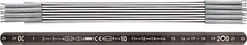 Bmi Gliedermaßstab L.2m B.14mm mm/mm EG II Alu.schwarz 961200044S Bmi Gliedermaßstab L.2m B.14mm mm/mm EG II Alu.schwarz 961200044S von Bmi