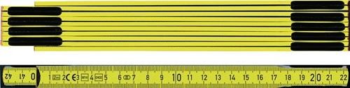 Bmi Gliedermaßstab L.2m mm/cm EG III HO gelb 972900200 H von Bmi