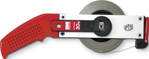 Bmi Rahmenbandmaß ERGOLINE L.30m Band-B.13mm A mm/cm EG II Alu.weiß von Bmi