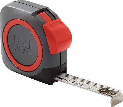 Bmi Taschenrollbandmaß VARIO L.3m B.13mm mm/mm EG I (± 0,5 mm/m) Ku.Festst. von Bmi