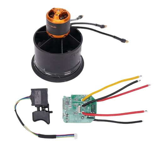 5000kV 50 Mm RC Flugzeuglüfter, Bürstenloser Motor 12 Blätterkühlung mit Kontrollplatine für RC -Flugzeugkühlung 5000kV 50 Mm RC Flugzeuglüfter, Bürstenloser Motor 12 Blätterkühlung mit Kontrollplatine für RC -Flugzeugkühlung von Bnineteenteam