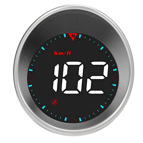 Auto HUD Tachometer, Universal Car Smart Digital Tachometer HUD Display GPS Tachometer für LKW Bus RV Boot Motorrad Geschwindigkeitsmesser von Bnineteenteam