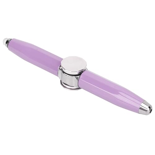 Bnineteenteam Fidget Writing Pen, LED Light Zappern Schreibstift, Stressindelement -Kugelschreiber, Cooler Stift Set für (PURPLE) von Bnineteenteam