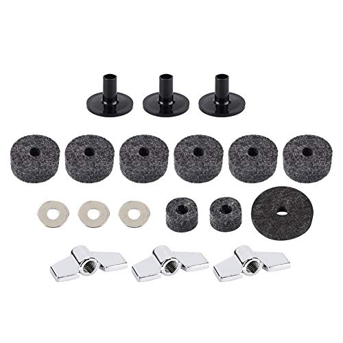 Drum Felt Washer Pad und Cymbal Stand Sleeve Ersatzteilset Musikinstrumentenzubehör Zubehör Für Musikinstrumente von Bnineteenteam