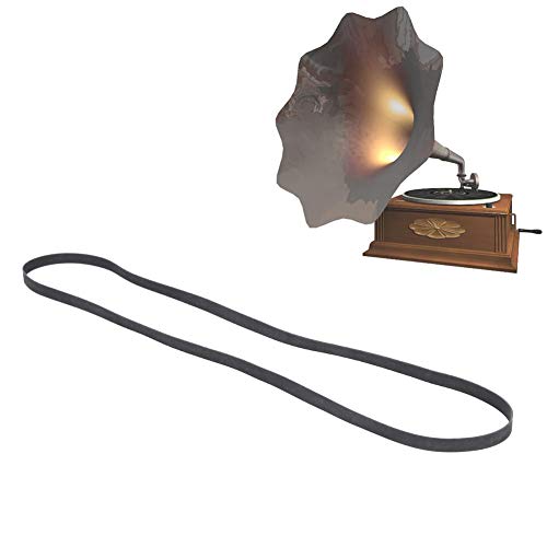 Bnineteenteam Black Rubber Record Belt, Player Belt mit kompatibel mit Plattenspieler, Phonograph Ersatzgürtel(1L11 270mm) Turntable Belt Zubehör Für Musikinstrumente von Bnineteenteam