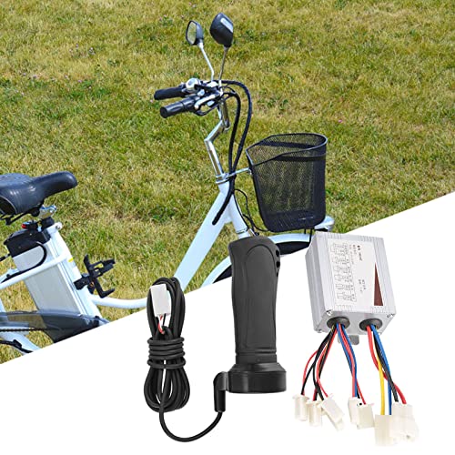 Motorspeed -Controller & Gasgriff für Elektrofahrrad -Scooter -Dreirad - Empfindliche Geschwindigkeitsregelung für Glatte Fahren - Einfache Installation und Nicht Rutschgriff - Geeignet für 24 V/36 Motorspeed -Controller & Gasgriff für Elektrofahrrad -Scooter -Dreirad - Empfindliche Geschwindigkeitsregelung für Glatte Fahren - Einfache Installation und Nicht Rutschgriff - Geeignet für 24 V/36 von Bnineteenteam