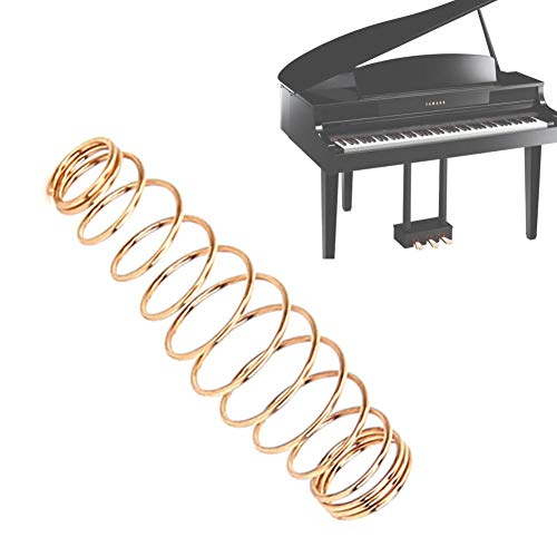 Piano Jack Spring, Piano Spring Klavier Messing Schraubenfeder Klavier Reparatur Teil Instrument Zubehör Für Klavier 90 Teile/paket Zubehör Für Spielinstrumente Musikinstrumentenzubehör von Bnineteenteam