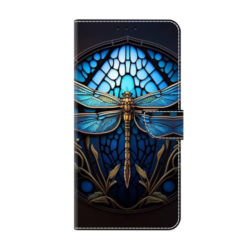 Bnvdfre Handyhülle für Samsung Galaxy S10E Hülle PU Leder Wallet Kartenfach Magnet Stoßfeste Klappbar Schutzhülle Silikon Case Cover mit Motiv Geschenk Flip Handytasche - Muster 1 von Bnvdfre
