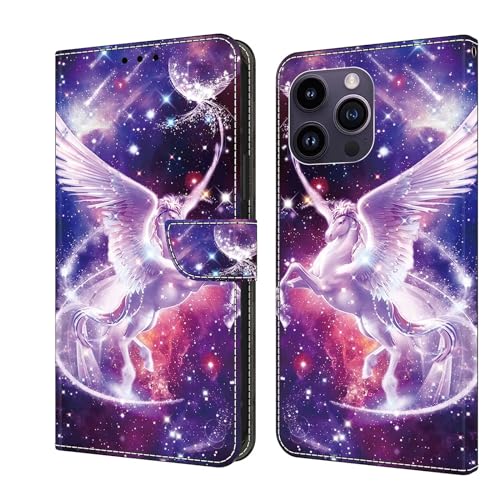 Bnvdfre Handyhülle für iPhone 13 Klapphülle PU Leder Hülle Magnet Stoßfeste Kartenfach Klappbar Schutzhülle Silikon Case Cover mit Muster Motiv Flip Handytasche - Pferd Bnvdfre Handyhülle für iPhone 13 Klapphülle PU Leder Hülle Magnet Stoßfeste Kartenfach Klappbar Schutzhülle Silikon Case Cover mit Muster Motiv Flip Handytasche - Pferd von Bnvdfre