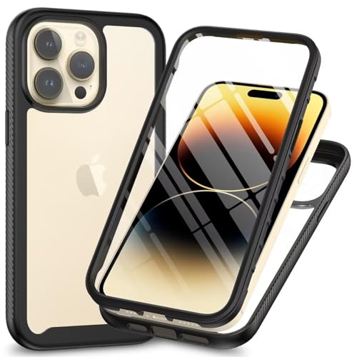 Bnvdfre für iPhone 15 Pro Max Hülle mit eingebautem Displayschutz Stoßfest Schutzhülle 360 Grad vollschutz Rugged Schutzhülle TPU Case Handyhülle für iPhone 15 Pro Max- Schwarz Bnvdfre für iPhone 15 Pro Max Hülle mit eingebautem Displayschutz Stoßfest Schutzhülle 360 Grad vollschutz Rugged Schutzhülle TPU Case Handyhülle für iPhone 15 Pro Max- Schwarz von Bnvdfre