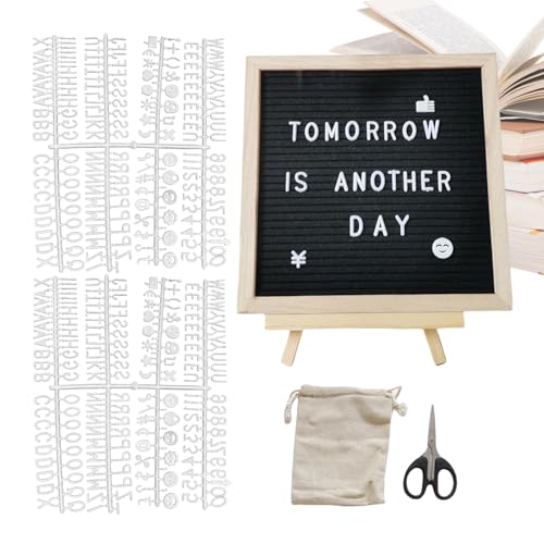 BnyHjir Briefbrett mit Ständer, Holzrahmen, rustikaler Filzbriefbrett, 25 x 25 cm, Werbetafel für Schule, Klassenzimmer, Schwangerschaftsankündigung, Restaurant, Café, Hochzeit, Geburtstag BnyHjir Briefbrett mit Ständer, Holzrahmen, rustikaler Filzbriefbrett, 25 x 25 cm, Werbetafel für Schule, Klassenzimmer, Schwangerschaftsankündigung, Restaurant, Café, Hochzeit, Geburtstag von BnyHjir