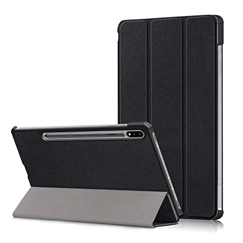 Boluo Huawei MatePad 10.8" 2020 Flip Hülle Case, Heavy Duty Slim Ultra PU Leder Telefonkasten Cover Etui Fall Shell Tasche mit Auto Wake/Sleep für Huawei MatePad 10.8 Inch 2020 Tablet PC (schwarz) von BoLuo