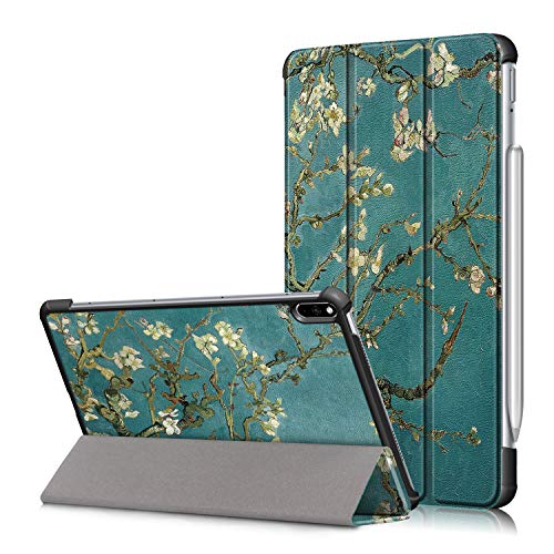 Huawei MatePad Pro 10.8" Hülle Case,Heavy Duty Ultra PU Leder Telefonkasten Cover Schutzhülle Etui Flip Fall Shell Tasche mit Auto Wake/Sleep für Huawei MatePad Pro 10.8" 2019 Tablet PC (Aprikose) von BoLuo