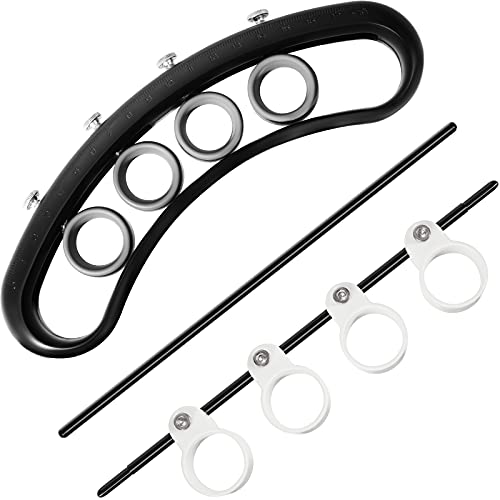 2 Stück Finger Expander Finger Trainer Multifunktionale Finger Expansion Gitarre Stretcher Tragbare Musikinstrument Zubehör für Gitarre Bass Ukulele Klavier Saxophon Anfänger von Boao