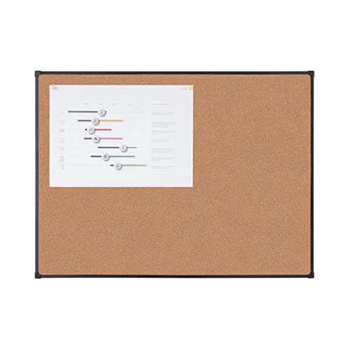 BoardsPlus Economy Korktafel, 118 x 88 cm, Rahmen aus schwarzer Tech-Legierung BoardsPlus Economy Korktafel, 118 x 88 cm, Rahmen aus schwarzer Tech-Legierung von BoardsPlus