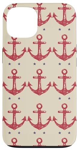 Anker-Muster Hülle für iPhone 13 Anker-Muster Hülle für iPhone 13 von Boat Captain Sea Ocean Nautical Accessories