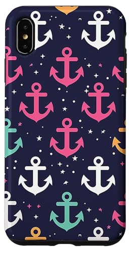 Anker-Muster Hülle für iPhone XS Max Anker-Muster Hülle für iPhone XS Max von Boat Captain Sea Ocean Nautical Accessories