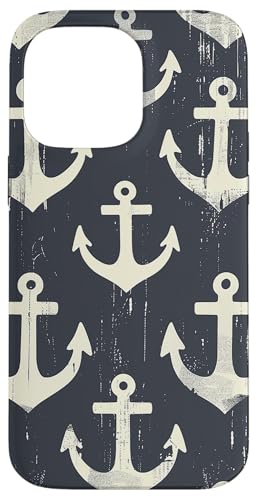 Vintage Segelboot Nautisch Blau Grungy Anker Hülle für iPhone 14 Pro Max Vintage Segelboot Nautisch Blau Grungy Anker Hülle für iPhone 14 Pro Max von Boat Captain Sea Ocean Nautical Accessories