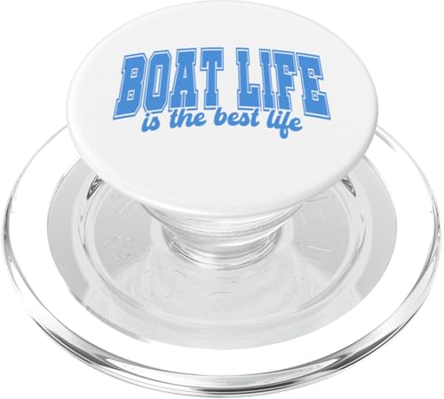 Boat Life is the Best Life Summer Vibes Lake Pontoon Bootfahren PopSockets PopGrip für MagSafe Boat Life is the Best Life Summer Vibes Lake Pontoon Bootfahren PopSockets PopGrip für MagSafe von Boat Life T-Shirt Co.