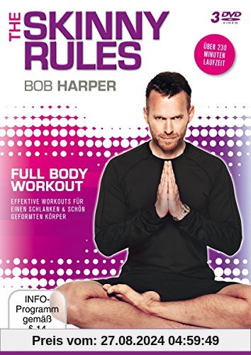 Bob Harper: The Skinny Rules - Full Body Workout [3 DVDs] von Bob Harper