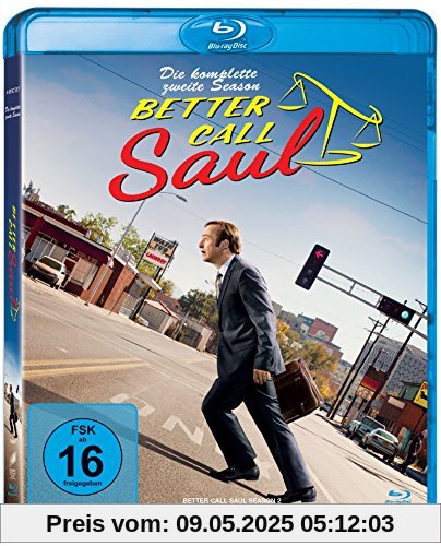 Better Call Saul - Die komplette zweite Season (3 Discs) [Blu-ray] von Bob Odenkirk