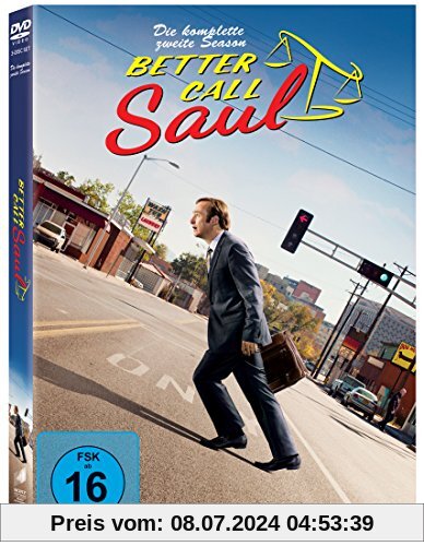 Better Call Saul - Die komplette zweite Season (3 Discs) von Bob Odenkirk