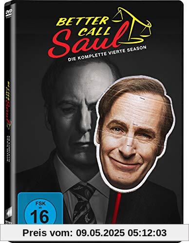Better call Saul - Die komplette vierte Season [3 DVDs] von Bob Odenkirk