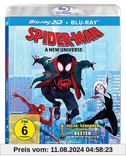 Spider-Man: A new Universe (3D Blu-ray, 2 Disc) von Bob Persichetti