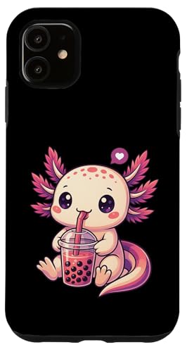 Niedlicher Axolotl Boba Teeliebhaber Zoo Kawaii Jungen Mädchen Kinder Hülle für iPhone 11 Niedlicher Axolotl Boba Teeliebhaber Zoo Kawaii Jungen Mädchen Kinder Hülle für iPhone 11 von BobaTeaAxis1
