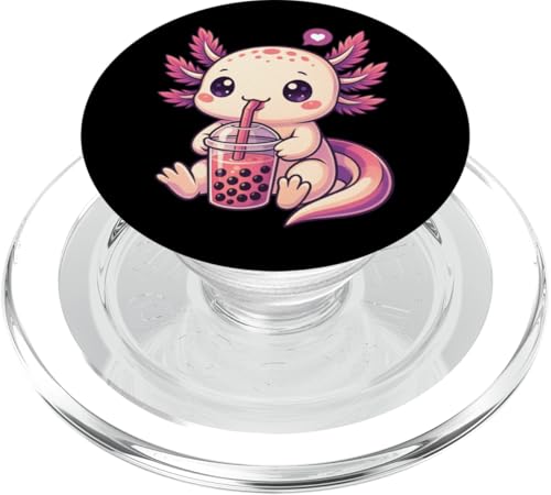 Niedlicher Axolotl Boba Teeliebhaber Zoo Kawaii Jungen Mädchen Kinder PopSockets PopGrip für MagSafe Niedlicher Axolotl Boba Teeliebhaber Zoo Kawaii Jungen Mädchen Kinder PopSockets PopGrip für MagSafe von BobaTeaAxis1