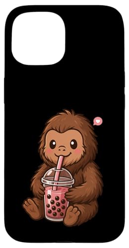 Niedlicher Bigfoot Boba Teeliebhaber Kawaii Jungen Mädchen Kinder Hülle für iPhone 15 Niedlicher Bigfoot Boba Teeliebhaber Kawaii Jungen Mädchen Kinder Hülle für iPhone 15 von BobaTeaAxis1