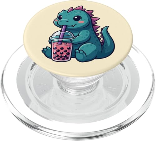 Niedlicher Dinosaurier Boba Tee-Liebhaber Kawaii Jungen Mädchen Kinder PopSockets PopGrip für MagSafe Niedlicher Dinosaurier Boba Tee-Liebhaber Kawaii Jungen Mädchen Kinder PopSockets PopGrip für MagSafe von BobaTeaAxis1