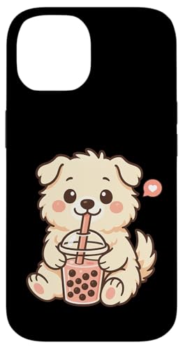 Niedlicher Hund Boba Tee-Liebhaber Zoo Kawaii Jungen Mädchen Kinder Hülle für iPhone 14 Niedlicher Hund Boba Tee-Liebhaber Zoo Kawaii Jungen Mädchen Kinder Hülle für iPhone 14 von BobaTeaAxis1