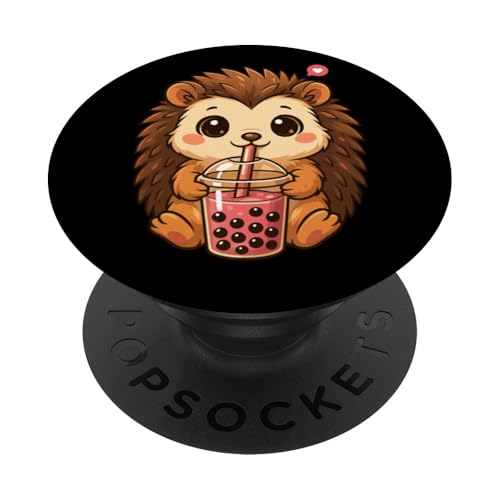 Niedlicher Igel Boba Teeliebhaber Zoo Kawaii Jungen Mädchen Kinder PopSockets Klebender PopGrip Niedlicher Igel Boba Teeliebhaber Zoo Kawaii Jungen Mädchen Kinder PopSockets Klebender PopGrip von BobaTeaAxis1