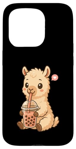 Niedlicher Lama Boba Tee-Liebhaber Zoo Kawaii Jungen Mädchen Kinder Hülle für iPhone 15 Pro Niedlicher Lama Boba Tee-Liebhaber Zoo Kawaii Jungen Mädchen Kinder Hülle für iPhone 15 Pro von BobaTeaAxis1