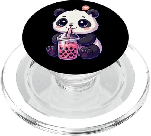 Niedlicher Panda Boba Tee-Liebhaber Zoo Kawaii Jungen Mädchen Kinder PopSockets PopGrip für MagSafe Niedlicher Panda Boba Tee-Liebhaber Zoo Kawaii Jungen Mädchen Kinder PopSockets PopGrip für MagSafe von BobaTeaAxis1