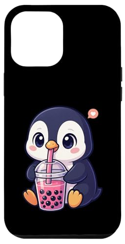 Niedlicher Pinguin Boba Tee-Liebhaber Zoo Kawaii Jungen Mädchen Kinder Hülle für iPhone 12 Pro Max Niedlicher Pinguin Boba Tee-Liebhaber Zoo Kawaii Jungen Mädchen Kinder Hülle für iPhone 12 Pro Max von BobaTeaAxis1