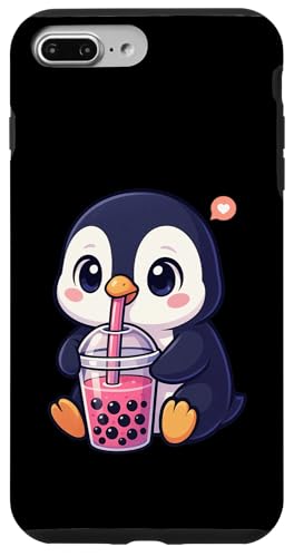Niedlicher Pinguin Boba Tee-Liebhaber Zoo Kawaii Jungen Mädchen Kinder Hülle für iPhone 7 Plus/8 Plus Niedlicher Pinguin Boba Tee-Liebhaber Zoo Kawaii Jungen Mädchen Kinder Hülle für iPhone 7 Plus/8 Plus von BobaTeaAxis1