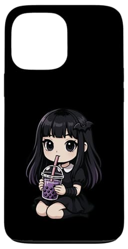 Niedliches Mädchen Boba Tee-Liebhaber Anime Kawaii Goth Frauen Mädchen Kinder Hülle für iPhone 13 Pro Max Niedliches Mädchen Boba Tee-Liebhaber Anime Kawaii Goth Frauen Mädchen Kinder Hülle für iPhone 13 Pro Max von BobaTeaAxis1