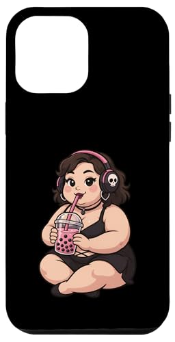 Niedliches molliges Mädchen Boba Tee-Liebhaber Kawaii Frauen Mädchen Kinder Hülle für iPhone 12 Pro Max Niedliches molliges Mädchen Boba Tee-Liebhaber Kawaii Frauen Mädchen Kinder Hülle für iPhone 12 Pro Max von BobaTeaAxis1