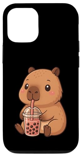 Süße Capybara Boba Teeliebhaber Zoo Kawaii Jungen Mädchen Kinder Hülle für iPhone 12/12 Pro Süße Capybara Boba Teeliebhaber Zoo Kawaii Jungen Mädchen Kinder Hülle für iPhone 12/12 Pro von BobaTeaAxis1