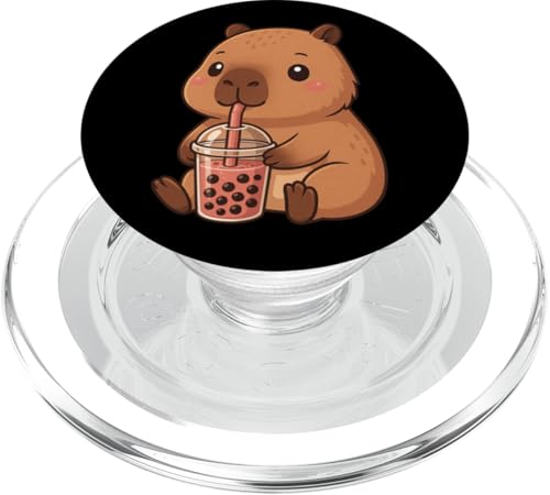 Süße Capybara Boba Teeliebhaber Zoo Kawaii Jungen Mädchen Kinder PopSockets PopGrip für MagSafe Süße Capybara Boba Teeliebhaber Zoo Kawaii Jungen Mädchen Kinder PopSockets PopGrip für MagSafe von BobaTeaAxis1