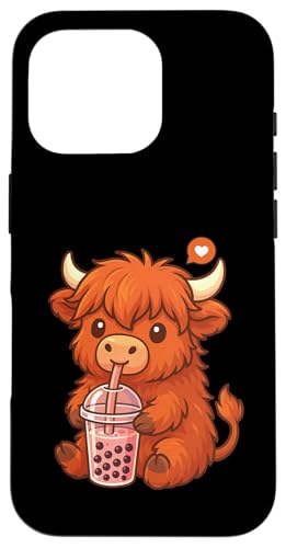 Süße Hochlandkuh Boba Teeliebhaber Zoo Kawaii Jungen Mädchen Kinder Hülle für iPhone 16 Pro Süße Hochlandkuh Boba Teeliebhaber Zoo Kawaii Jungen Mädchen Kinder Hülle für iPhone 16 Pro von BobaTeaAxis1