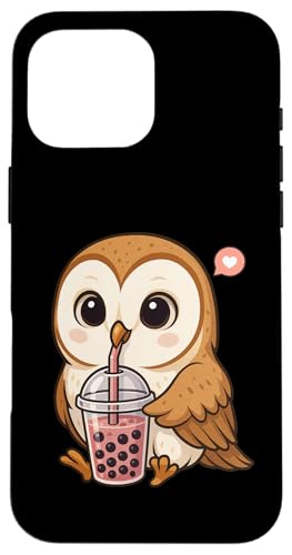 Süße Schleiereule Boba Tee-Liebhaber Zoo Kawaii Jungen Mädchen Kinder Hülle für iPhone 16 Pro Max Süße Schleiereule Boba Tee-Liebhaber Zoo Kawaii Jungen Mädchen Kinder Hülle für iPhone 16 Pro Max von BobaTeaAxis1