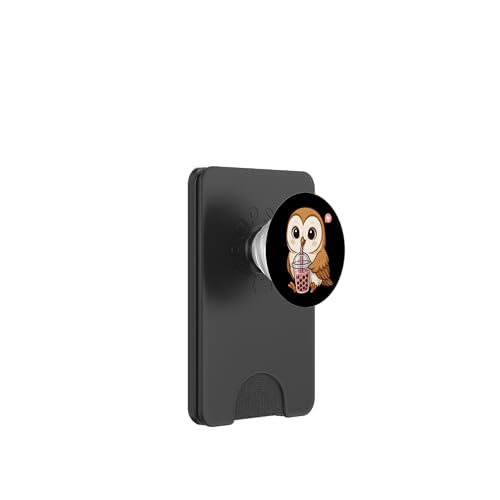 Süße Schleiereule Boba Tee-Liebhaber Zoo Kawaii Jungen Mädchen Kinder PopSockets PopWallet für MagSafe Süße Schleiereule Boba Tee-Liebhaber Zoo Kawaii Jungen Mädchen Kinder PopSockets PopWallet für MagSafe von BobaTeaAxis1