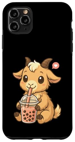 Süße Ziege Boba Tee-Liebhaber Zoo Kawaii Jungen Mädchen Kinder Hülle für iPhone 11 Pro Max Süße Ziege Boba Tee-Liebhaber Zoo Kawaii Jungen Mädchen Kinder Hülle für iPhone 11 Pro Max von BobaTeaAxis1