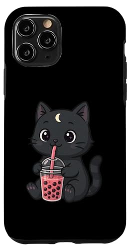 Süße schwarze Katze Boba Tee-Liebhaber Zoo Kawaii Jungen Mädchen Kinder Hülle für iPhone 11 Pro Süße schwarze Katze Boba Tee-Liebhaber Zoo Kawaii Jungen Mädchen Kinder Hülle für iPhone 11 Pro von BobaTeaAxis1