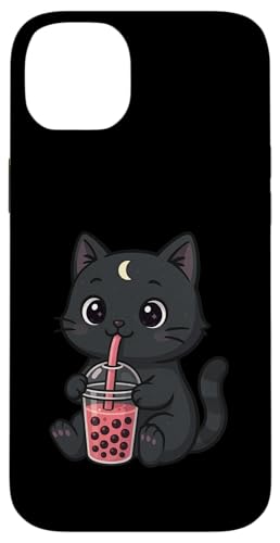 Süße schwarze Katze Boba Tee-Liebhaber Zoo Kawaii Jungen Mädchen Kinder Hülle für iPhone 14 Plus Süße schwarze Katze Boba Tee-Liebhaber Zoo Kawaii Jungen Mädchen Kinder Hülle für iPhone 14 Plus von BobaTeaAxis1